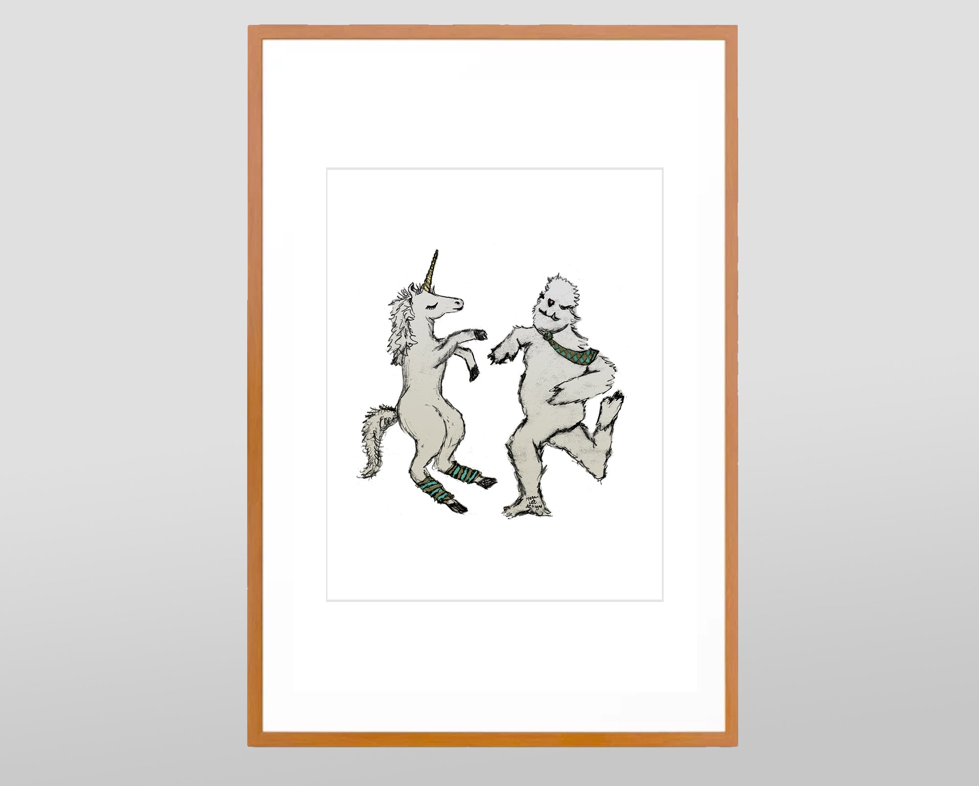 Uni & Yeti Digital Download (Print)